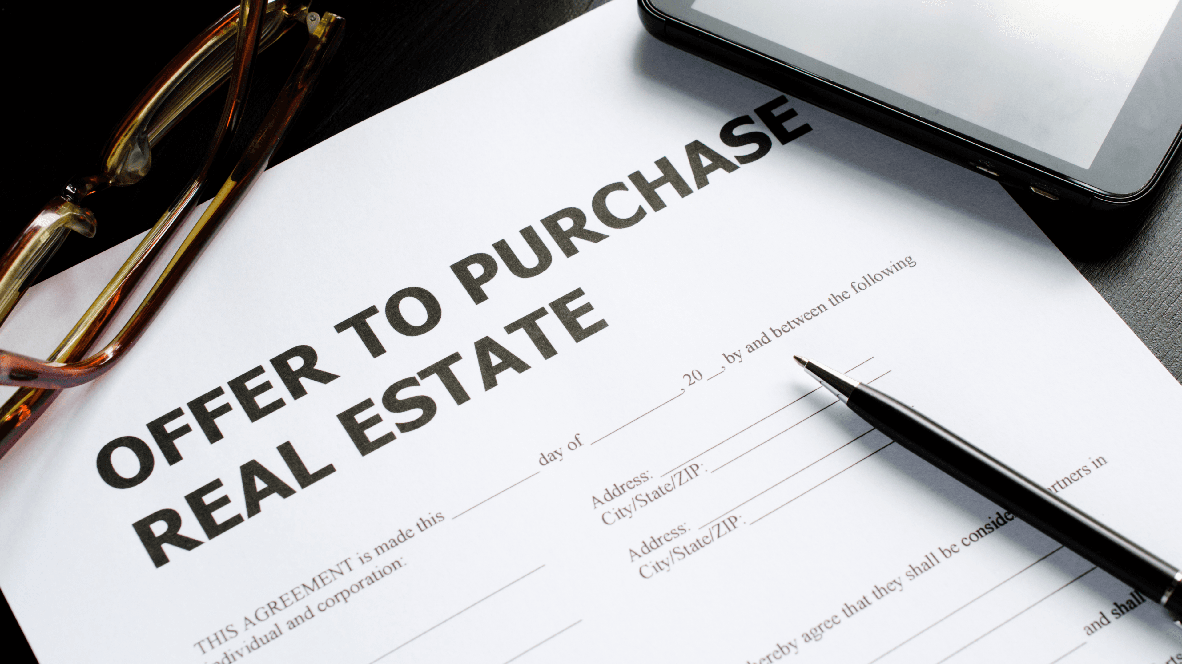 Making an Offer on a Home in Washington