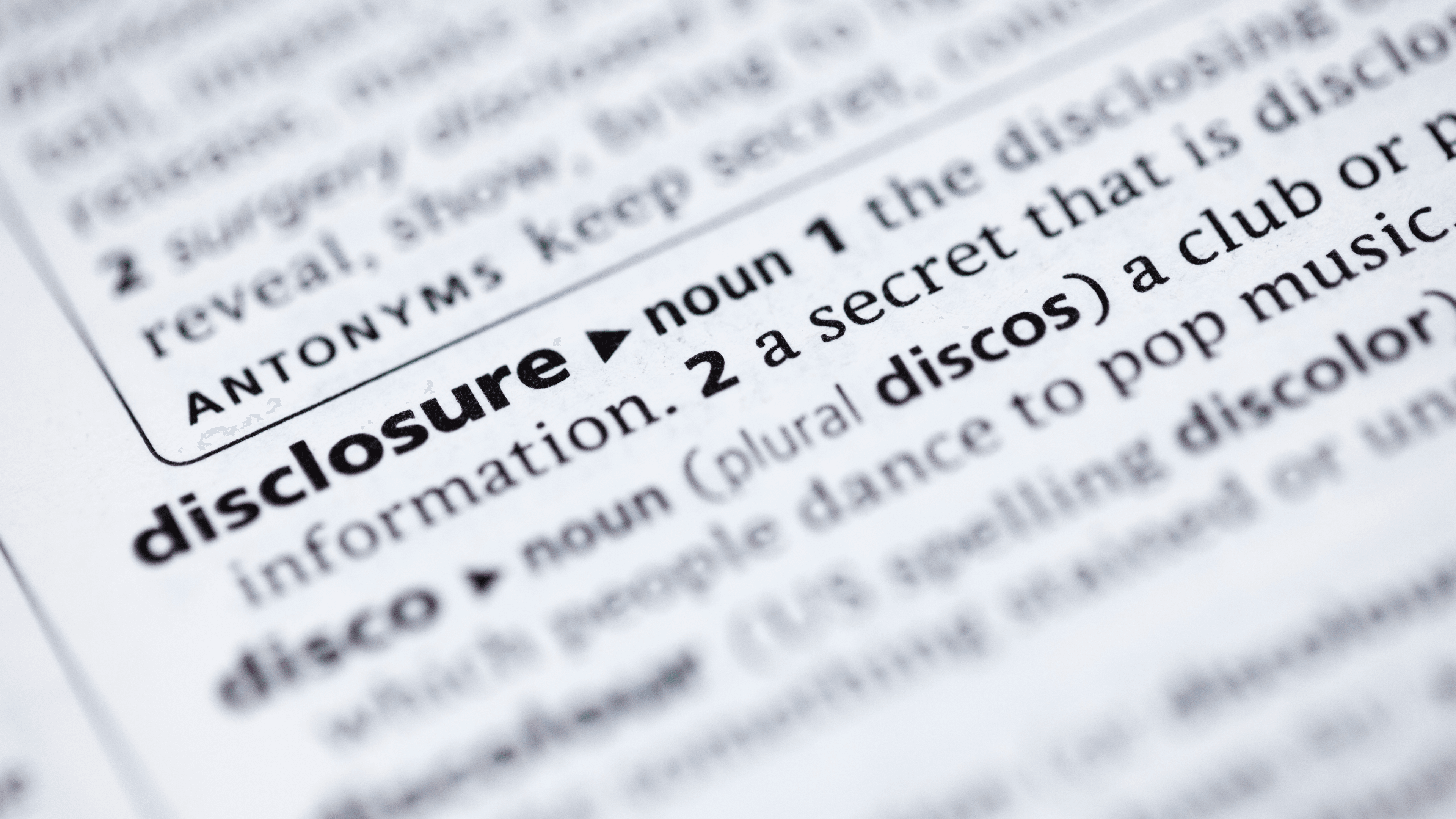 Seller Disclosures in Washington State