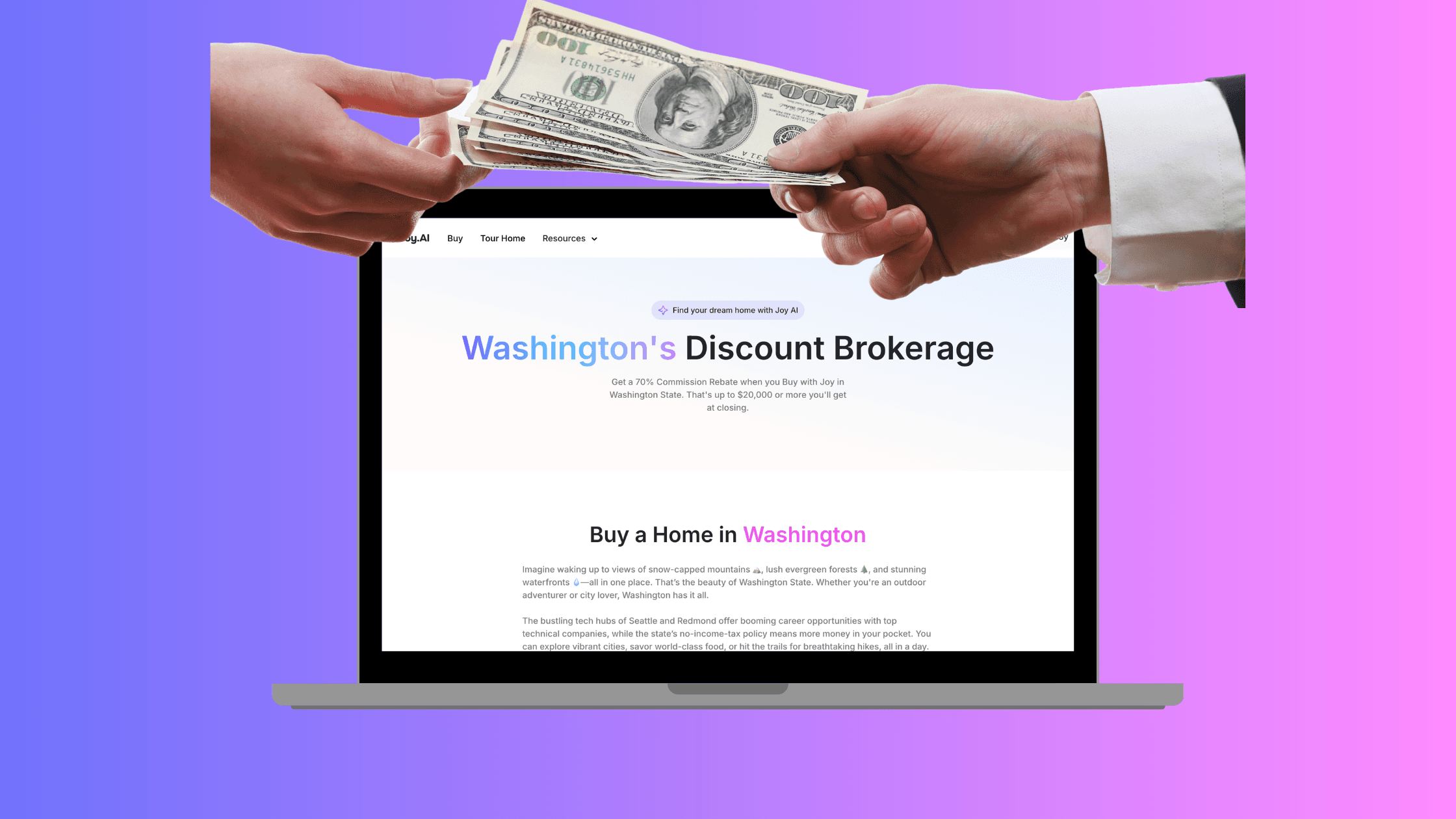 Commission Rebate is Legal in Washington